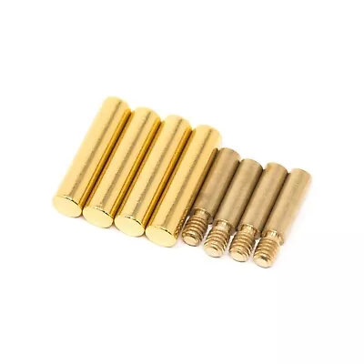 LitLaces - 25mm Metallic Cylinder Shoe Lace Tips Custom - (Permanent Aglets) • $9.99