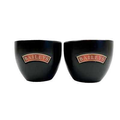 Baileys Irish Cream Liqueur Ceramic Cups Coffee Drinking ×2 Excellent Condition • $13.99