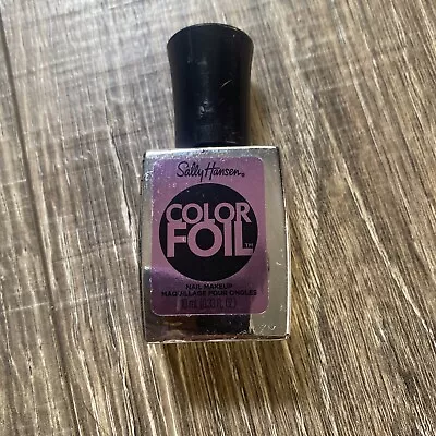 SALLY HANSEN Color Foil Metallic Chrome Nail Polish - 110 Fuchsiaristic • $9