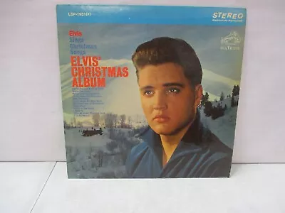 Elvis Christmas Album 33 1/3 RPM Record Album LSP-1951 • $4.30