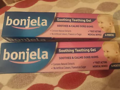 2 X Bonjela Soothing Children's Teething Gel 6+ Months - ( 15ml X 2 Boxed ) • £5.50