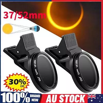 52mm CPL Phone Camera Lens Attachment Universal Clip On Cellphone CPL Filter ~ • $18.99