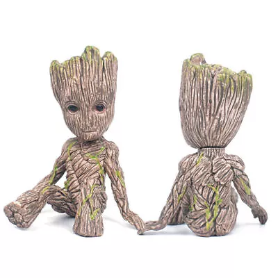 6CM Guardians Of The Galaxy Groot Figure Baby Pen Flowerpot Pot Toy Gifts Cute • £3.58