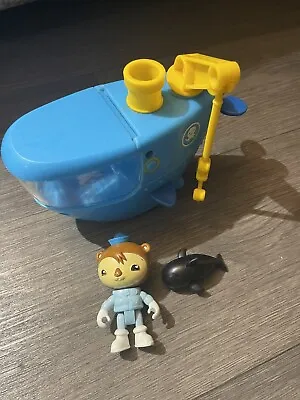 Octonauts Gup C Shellington Whale Vehicle Figure PlaySet Set Toy • £25