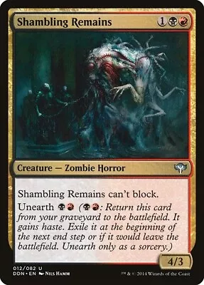 MTG - SHAMBLING REMAINS - Duel Decks: Speed Vs. Cunning (U) • $1