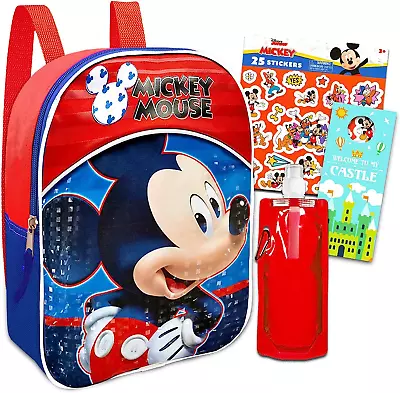 Mickey Mouse Mini Backpack For Toddler - Bundle With 11  Preschool...  • $30.58