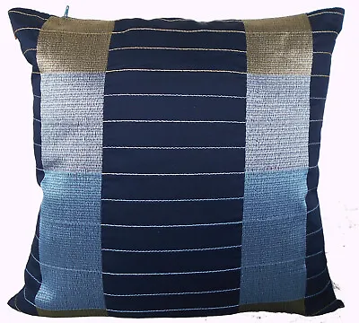 MISSONI HOME EMBROIDERED CUSHION COVER COTTON SATEEN GiLBERTO 501 40x40cm • £68.85