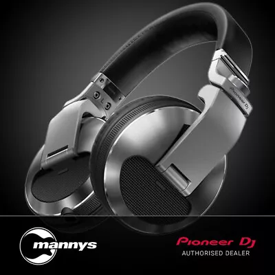 Pioneer HDJX10 Flagship Professional Over-Ear DJ Headphones (Silver) • $719