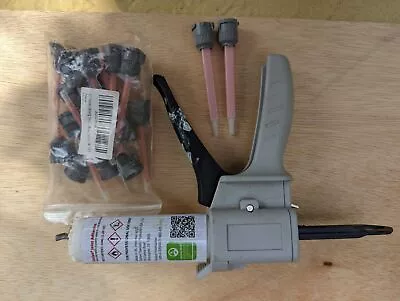 For Corian Adhesive Applicator 10:1 Plunger Gun Acrylic Epoxy Applicator Kit • $23.19