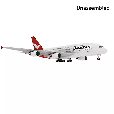 A380 Qantas Airways For Airbus Civil Airliner 1:300 Aircraft Unassembled Kits • $10.99