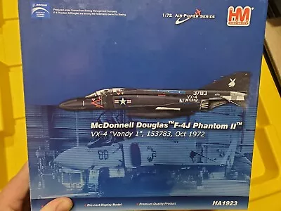 Hobby Master F-4J Phantom II VX-4 Vandy 1 Black Bunny 1972 HA1923 • $270