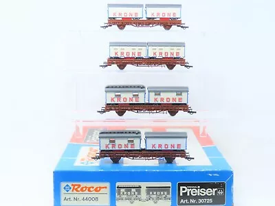 HO Scale Roco 44008/30725 Circus Krone 4-Car Freight Set • $69.95