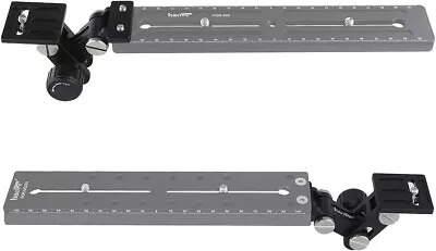 Haoge HQR-MS160 160mm Quick Release Plate + TJ-02 Camera Lens Support Bracket • £25