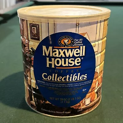 Maxwell House Coffee Can Sp Edition 1993 Grandparents W/Grandchildren Vtg Paper • $5.99