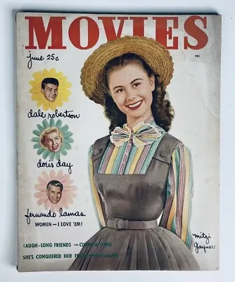 VTG Movies Magazine June 1952 Vol 2 No. 2 Mitzi Gaynor Doris Day No Label • $25.17