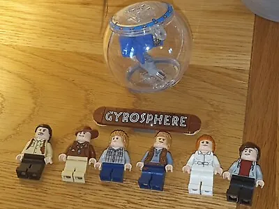 £24.99 • Buy LEGO Gyrosphere & 6 Jurassic World Figures - Official 