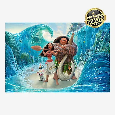 Moana 2016 Official Movie Original Print Poster Choose Your Size • $12.95