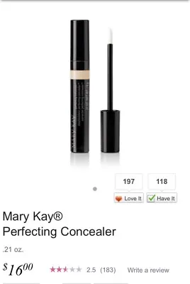 Mary Kay Perfecting Concealer- Light Deep Ivory Beige Bronze • $12.99