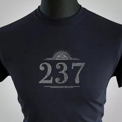 Room 237 T Shirt Retro Movie Horror Shining Overlook Hotel King Kubrick Black • £13.99