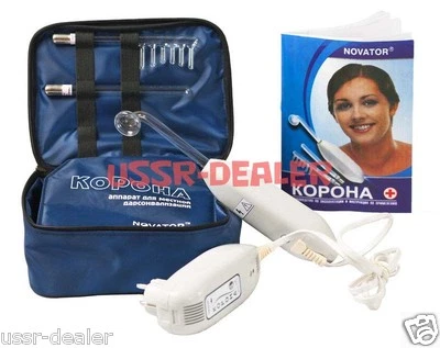 $85.95 • Buy Violet Ray Wand D'arsonval Corona Skin Care High Frequency Unit In Case 110v