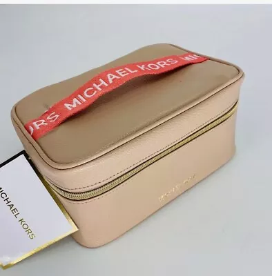 Michael Kors Train Case Cosmetics Makeup Travel Bag - NEW • $74.99