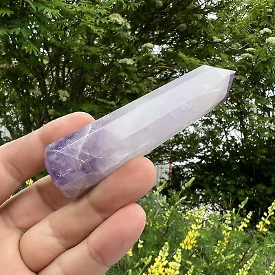 £12 • Buy Amethyst Obelisk Point - Genuine Spiritual Healing Crystal Mineral Stone