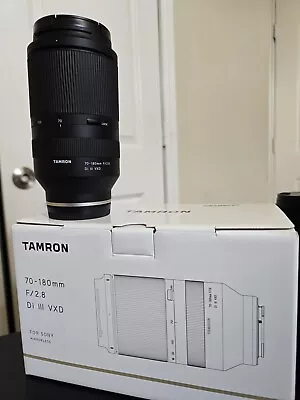 Tamron 70-180mm F/2.8 Di III VXD For Sony Full Frame APS-C E-Mount Lens • $650