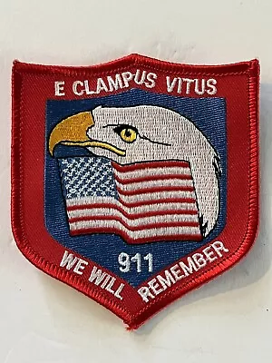 N.o.s.vintage”e. Clampus Vitus 911 “we Will Remember”sept 11 2001 Memorial Patch • $25