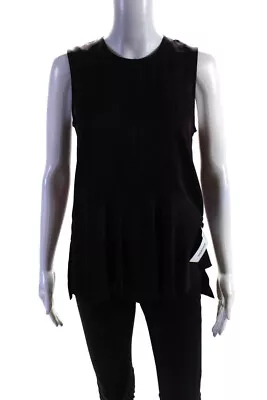 Theory Womens Silk Kay Cee A Line Tank Top Purple Size Petite • $47.57