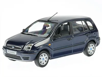 Ford Fusion 2001 Bluemetallic Diecast Model Car Minichamps 1/43 • $49.90