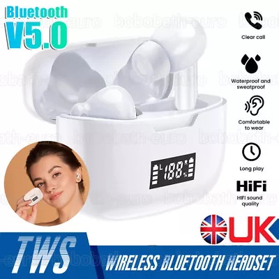 TWS Wireless Bluetooth Earphones Air In-Ear Pods Buds For Iphone Samsung Android • £11.86