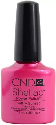 £16.75 • Buy CND Shellac UV/LED Gel Nail Polish 7.3ml - Sultry Sunset
