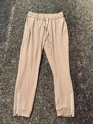 $90 • Buy Tan Hermes Joggers, Size 29 Slim Fit