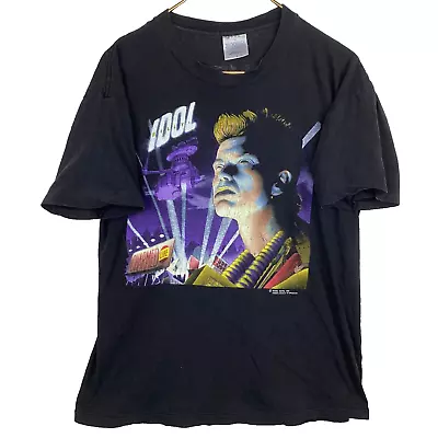 Vintage Billy Idol T-Shirt Large Black 1991 Band Tee Double Sided Made Usa 90s • $84.99