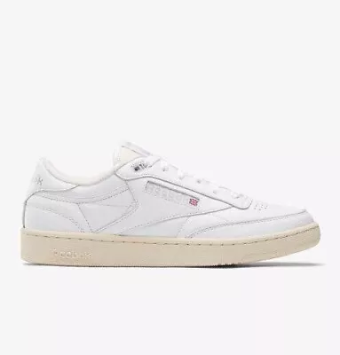 Reebok Club C 85 Vintage LifeStyle Shoes Retro White Silver  ID9263 • $193.27