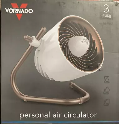 VORNADO Pivot Personal Air Fan 3 Speed Bedside Desk NIB 🌡️🥵🌡️ Copper/White • $19.97