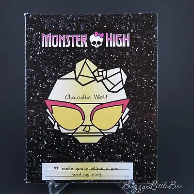 Monster High Diary Book Booklet 2013 Clawdia Wolf • $4.99
