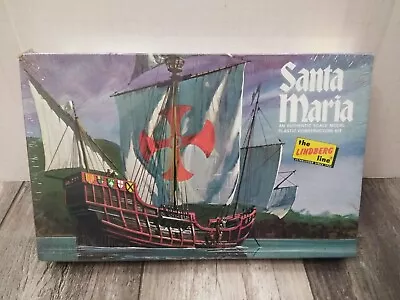 VTG 1974 Lindberg Line Products Inc Model Santa Maria Sailing Boat / Ship #7314 • $38.38