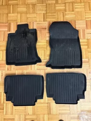 Used 2019-2023 Subaru Forester All Weather Rubber Floor Mats Set Of 4 J501SSJ030 • $30