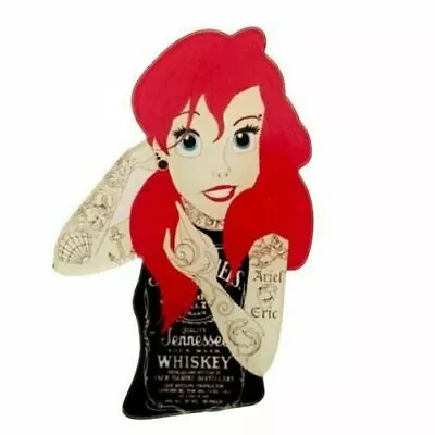 Ariel Pin Punk Tattooed Gothic Princess Acrylic Pin Little Mermaid Free Shipping • $8.99