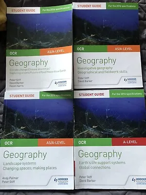 OCR AS/A Level Geography Student Guide 4: Investigative Geography; Geographical • £20