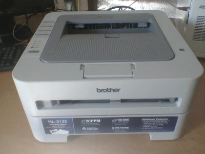 $58 • Buy Brother Small Plain Paper Laser Printer Low Copies 20 Ppm Hl-2132