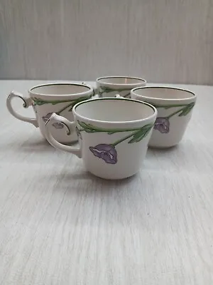 Villeroy & Boch AMAPOLA  Set 4 Espressocups Germany . • $19.99