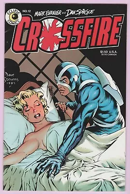 CROSSFIRE #12 (Eclipse 1985) Classic Dave Stevens Cover Art Of Marilyn Monroe • $59.99