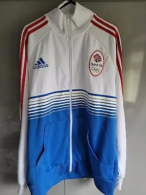 Adidas Team GB 2012 London Olympics Zip Track Jacket Size Large Men’s • £45