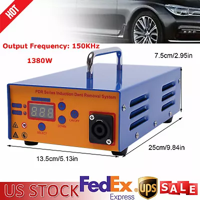 Car Paintless Dent Box Repair Tool Magnetic Induction Auto Body Removal Machine • $258.40