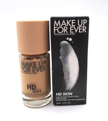 Make Up For Ever HD Skin Undetectable Stay True Foundation ~ 2Y20 ~ 30 Ml BNIB • $27.95