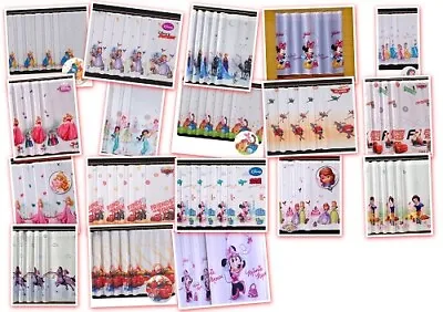$17.32 • Buy Sale Sale  Window Decorations Voile Ready Made Kids Net Curtains
