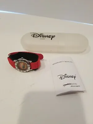 Disney Cars Wristwatch Analog Watch Ewatch Factory Case Included Red Band • $11.84