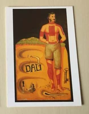 (K) SALVADOR DALI Art Postcard - New & Unused -  Surrealist Poster   (1934) • £2.99